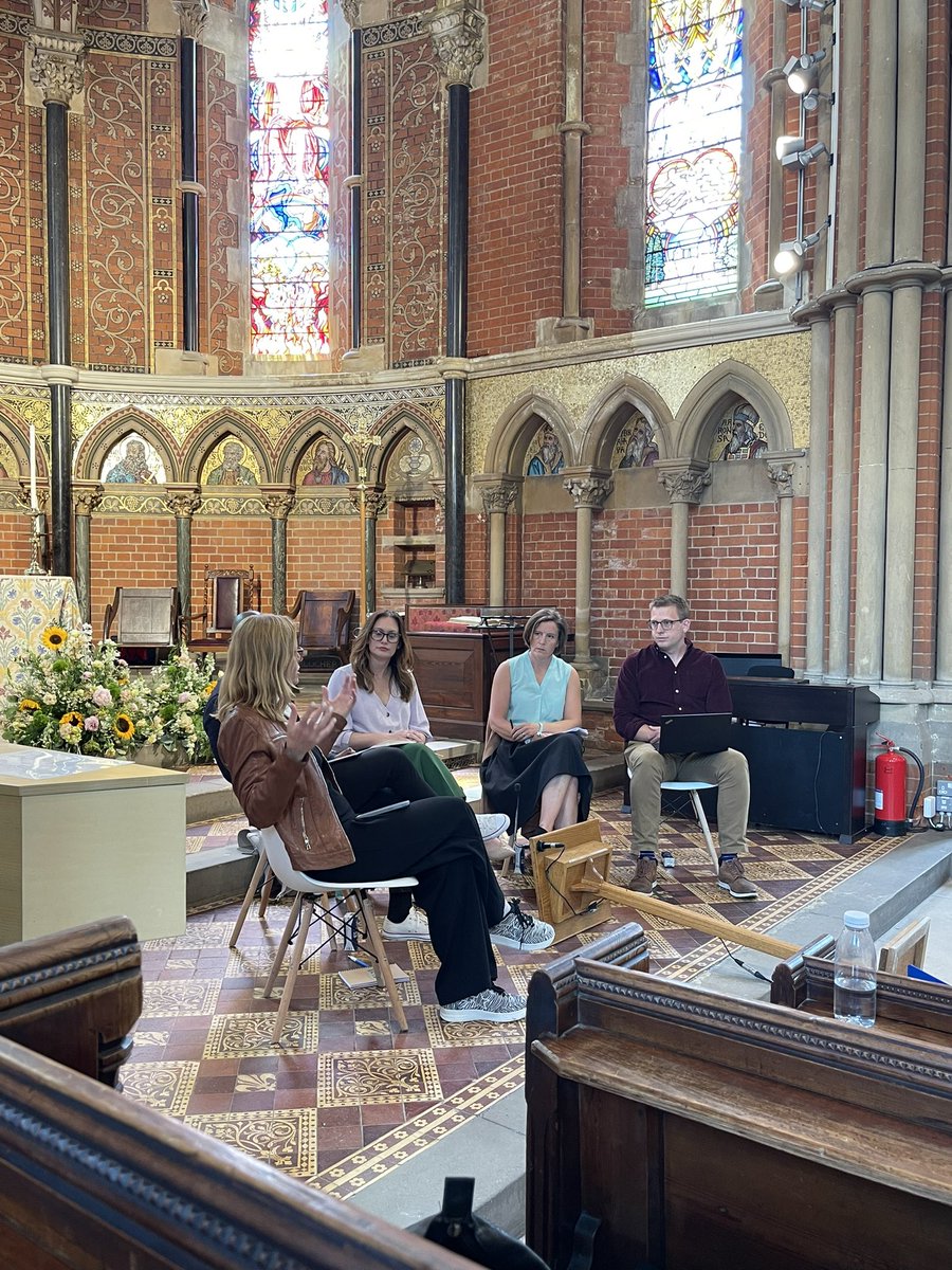 An amazing venue to listen to a really thought provoking discussion on teacher workload ! <a href="/EducationFest/">Festival of Education 🇬🇧</a> thanks <a href="/CathMurray_/">Cath Murray</a> <a href="/MccreaEmma/">Emma McCrea 🏴󠁧󠁢󠁷󠁬󠁳󠁿</a> <a href="/SaysMiss/">Kat Howard</a> <a href="/DrSamSims/">Sam Sims</a> <a href="/mide_9/">Mide Biola</a>