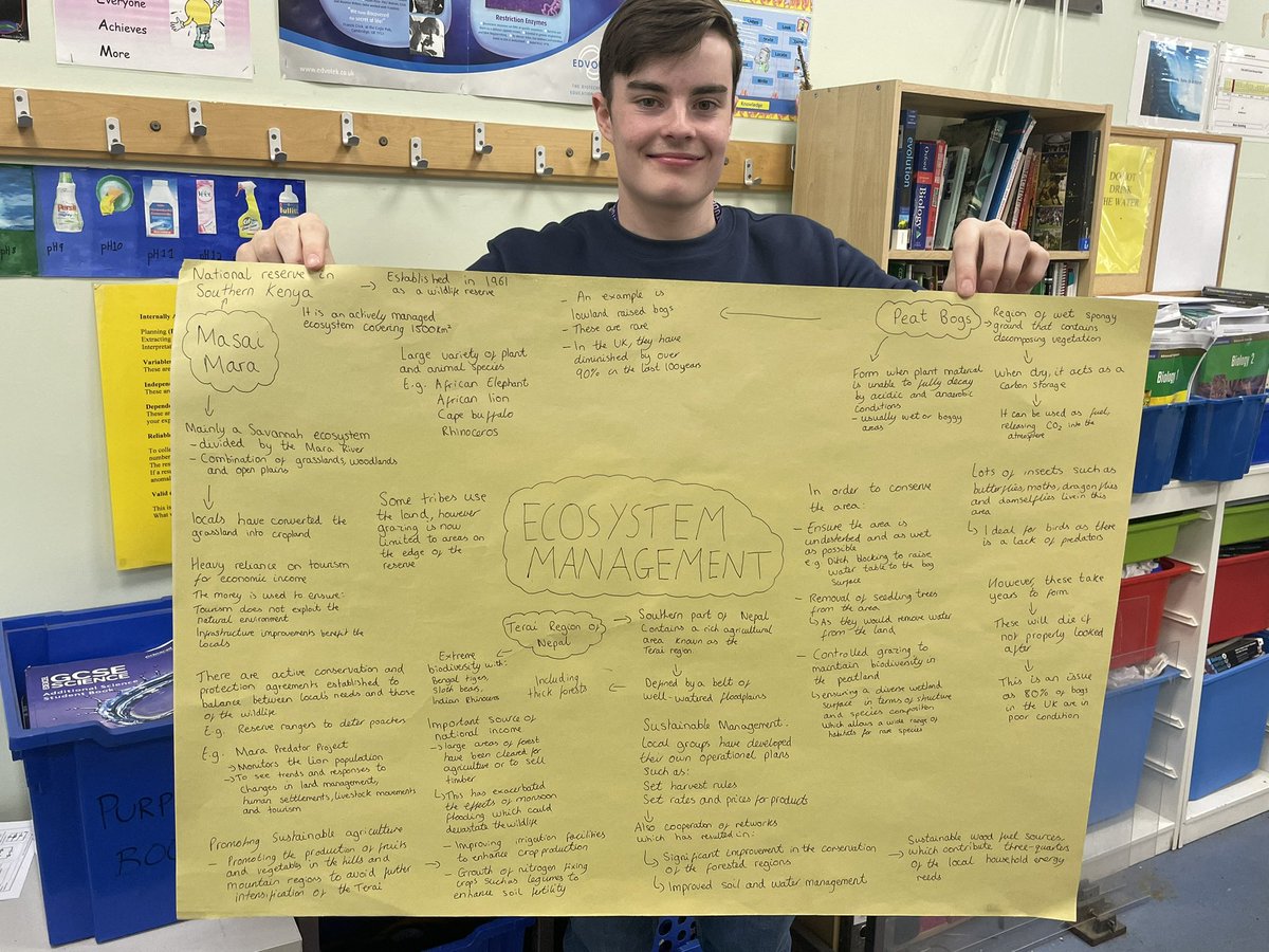 BCCbio's tweet photo. Year 12 Ecosystem Management Projects! Fab presentations, well done! #excellence exhibition ! @BCSciDept @BCCSix @BishopChalloner https://t.co/A3Zay71WHN