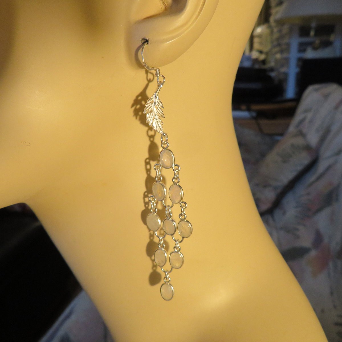 sobertj's tweet photo. Excited to share the latest addition to my #etsy shop: Natural Rainbow Moonstone Long 2.5" 925 Sterling Silver Dangle Earrings, Wt. 8.8 g https://t.co/mpMkb00kjp #oval #rainbow #moonstone #women #earwire #bohohippie #earlobe #white #madewell https://t.co/0k7i6Cio6O