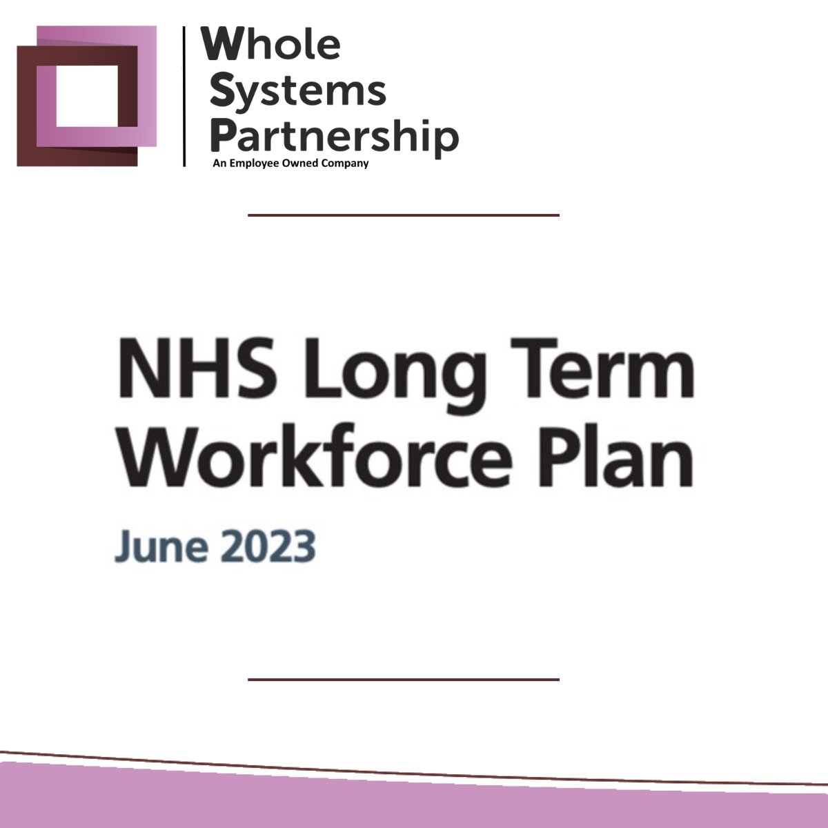 The NHS long term workforce plan has now been published, so we know the direction of travel.

Read our thoughts here: linkedin.com/pulse/nhs-long…

#NHS #longtermworkforceplan #modelling