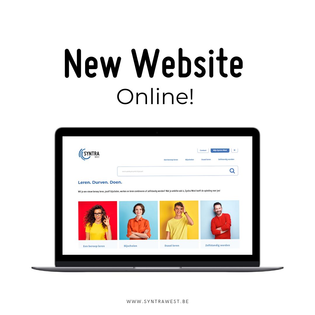 Tromgeroffel alsjeblieft! 🥁🥁🥁 Fantastische bezoekers van onze gloednieuwe, sprankelende website, het is tijd om jullie juichende emoji's tevoorschijn te halen, want we zijn LIVE!  🎉🎉🎉 👉syntrawest.be 👀