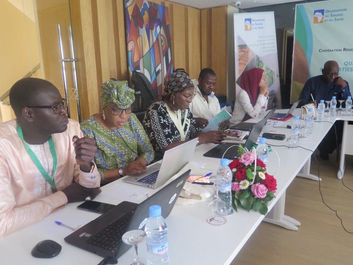 OSS_Comms's tweet photo. Regional workshop on CECN #Rabat #Copernicea, special attention was paid to the new documentary book being prepared by OSS on the state of #land #degradation in #Africa in a #consultative process, exchanges & recommendations arise strengthening the #participatory approach adopted https://t.co/3zvSbtI9lo