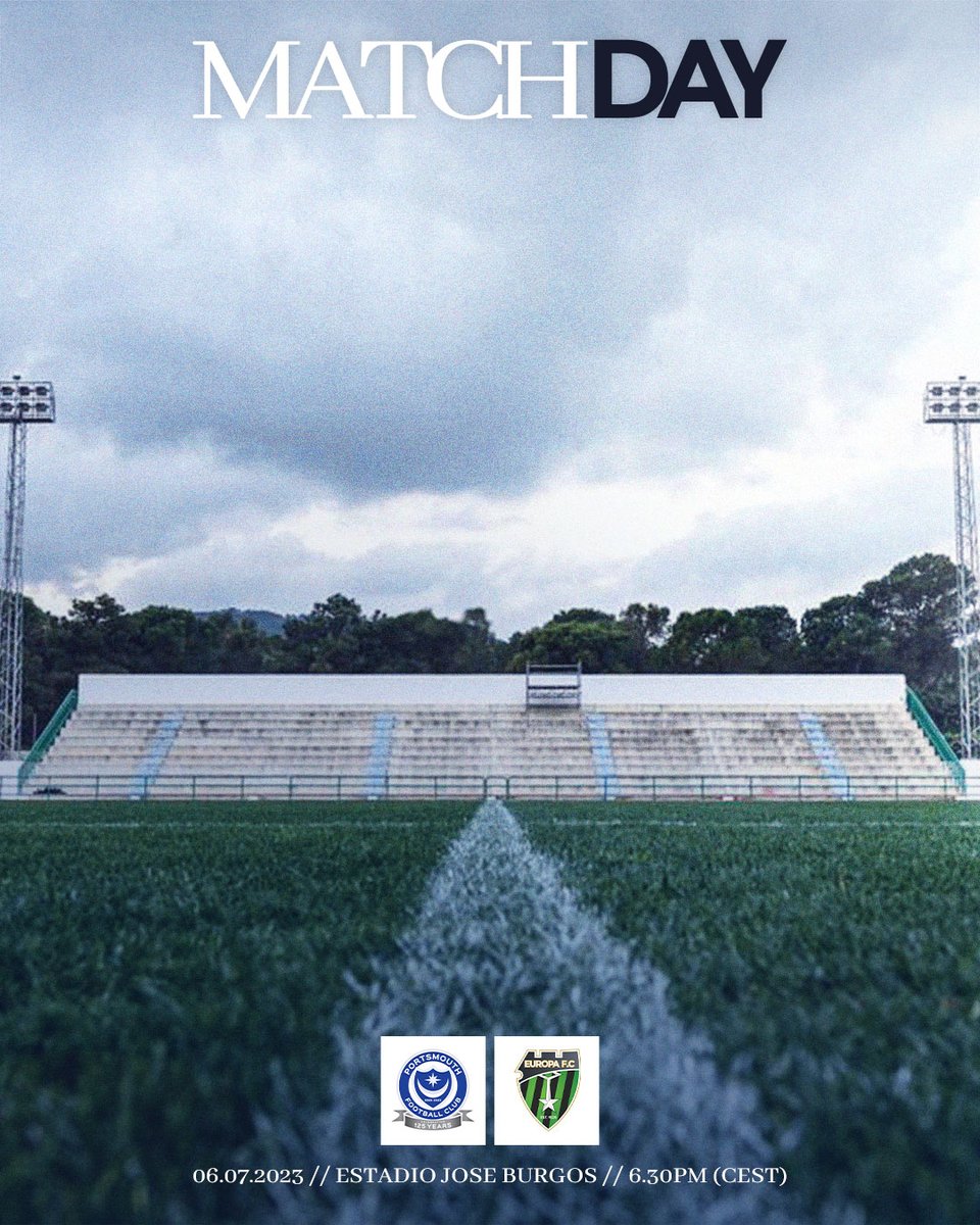 Matchday 🔵

#Pompey