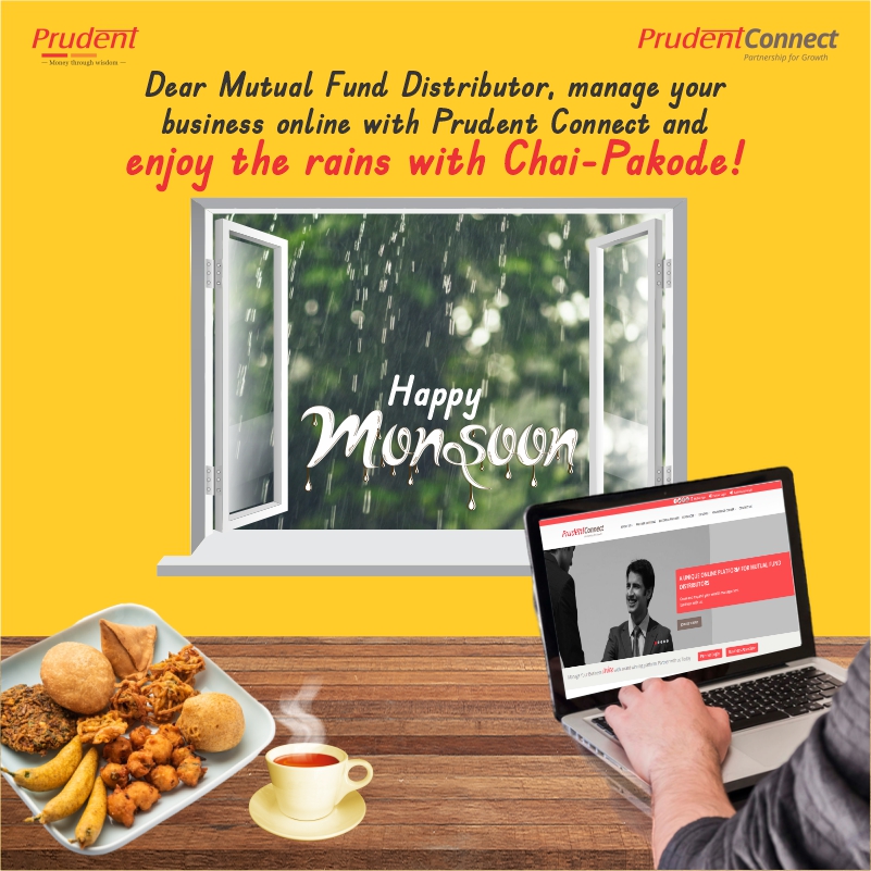 Prudent_Corp's tweet photo. Dear Mutual Fund Distributor(MFD), Happy Monsoon!
🔗https://t.co/uZqXPhqyXV
#MutualFundDistributor #MFD #Monsoon #Rains #RainyDay #ChaiPakode #DigitalPlatform #DigitalIndia #Prudent #FundzBazar https://t.co/xYc2s34c3t