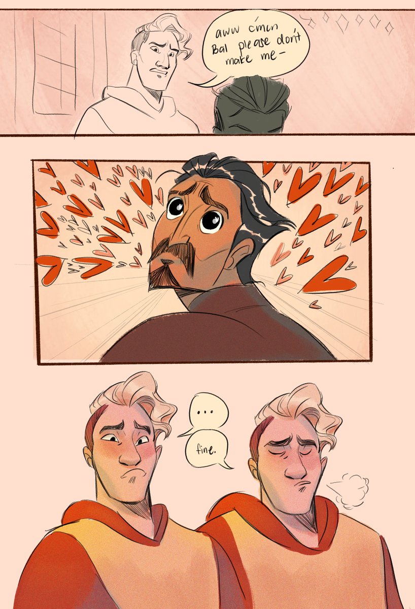 hit him with your villainous secret weapon bal. your🥺 beam #nimona