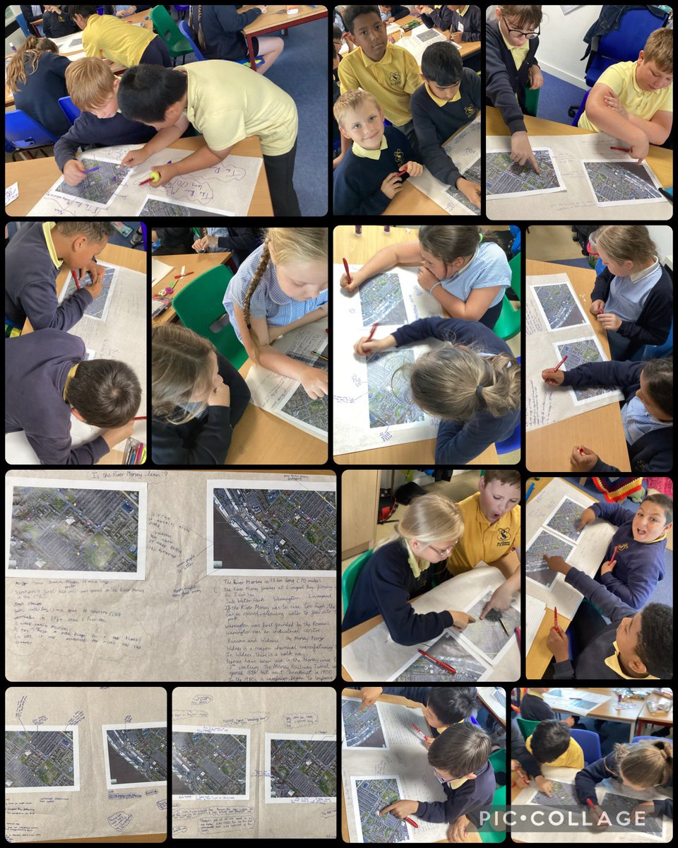 Year 5 preparing for our local area fieldwork trip. We are exploring ‘Is the River Mersey clean?’ and the impact of local retailers and leisure centres on pollution. @stcleopas #NationalFieldworkFortnight #stcleopasgeography
