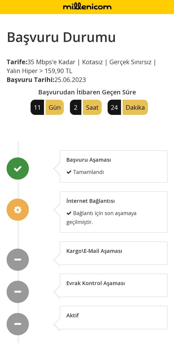 2023 yılında Starlink değil internet hayal etmek bile lüks. Bazı şirketlerin kapısından geçmek değil, adını duyunca kafanızı diğer yana çevirmek gerekiyor
<a href="/millenicom/">Millenicom</a> bunlardan biri... 
Sakın, asla bu şirketten hiçbir şey almayın. İlgisizlikte daha büyük bir zirve yok. <a href="/BTKgovtr/">BTK</a>!
