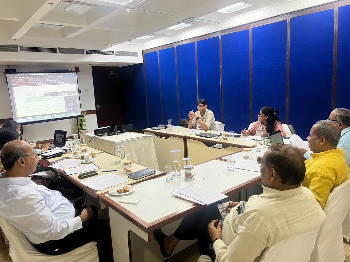 A joint meeting between L20 &amp; <a href="/b20/">B20South Africa</a> took place in Delhi to finalise the L20-B20 joint statement. 

The goal is to build upon the statement drafted in L20 Summit by including inputs from stakeholders.