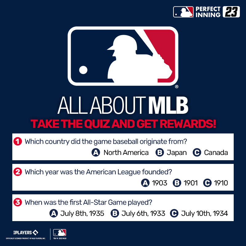 MLB Perfect Inning 23 on Twitter "Hey GMs! MLB quiz is back as we