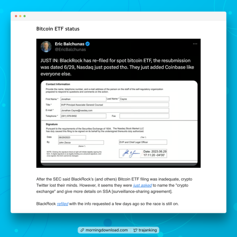 TrajanKing's tweet photo. Want to get smarter about money and markets in just 5 minutes?

Subscribe and join the thousands of investors reading Morning Download each day.