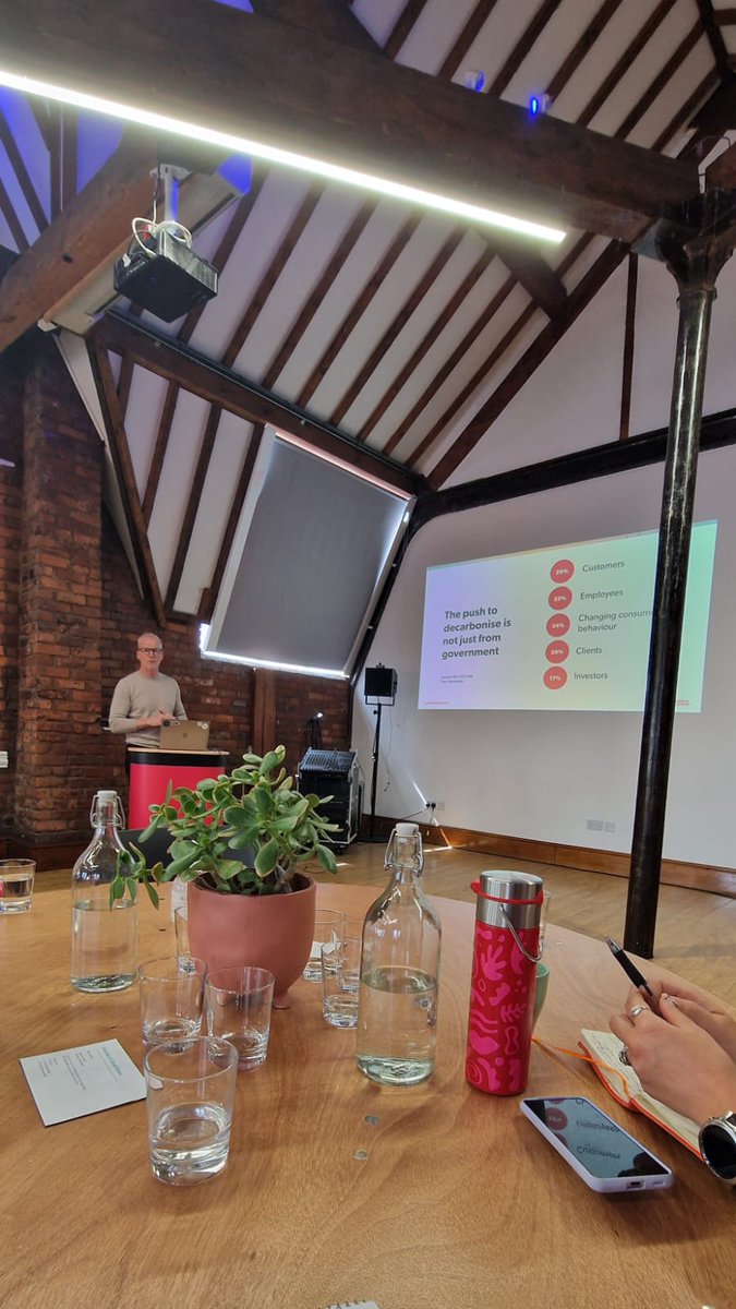 Outwrite (@outwritepr) on Twitter photo From zero to #NetZero 🚀
<a href="/Anthony_Bullick/">Anthony Bullick</a> was in Manchester this morning to hear <a href="/PositivPlanetHQ/">Positive Planet</a>'s insight on the power of sustainability for businesses. 💪
No better time to get these conversations started than during #NetZeroWeek. 👏
Brilliant event! 😊 From zero to #NetZero 🚀
<a href="/Anthony_Bullick/">Anthony Bullick</a> was in Manchester this morning to hear <a href="/PositivPlanetHQ/">Positive Planet</a>'s insight on the power of sustainability for businesses. 💪
No better time to get these conversations started than during #NetZeroWeek. 👏
Brilliant event! 😊