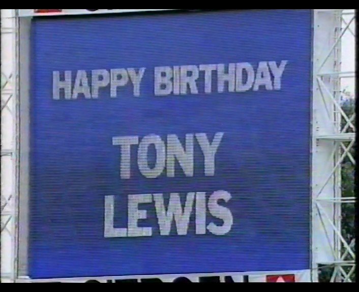  Happy 85th birthday to Tony Lewis! 