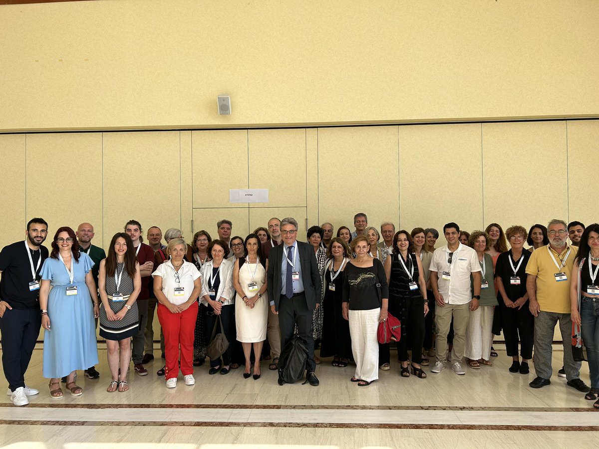 Delegates of the 1rst International Conference of the Learning and Teaching Centers in Greek universities