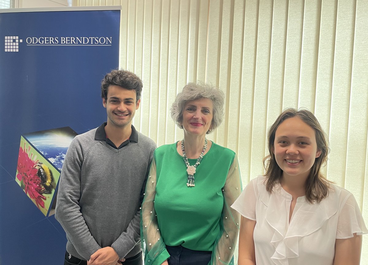 OdgersIreland's tweet photo. 👋 Welcome to this year's Summer interns 👋

We are delighted to welcome Mykala Dechant and Emir Ozkanbas to the Irish office this summer as part of our Odgers Berndtson Ireland Summer Internship Programme.

#csr #internship #learninganddevelopment #teamwork https://t.co/UGmBYjSAph