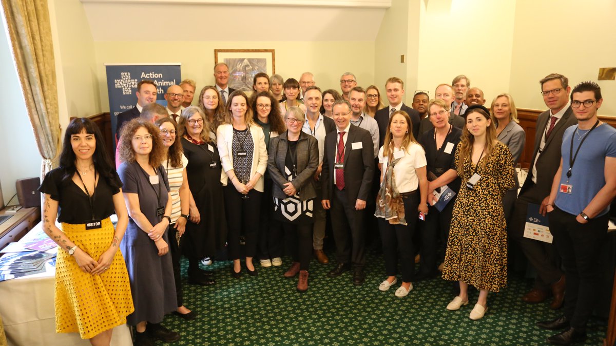 In the week marking #WorldZoonosesDay Action for Animal Health launched our report in <a href="/UKParliament/">UK Parliament</a>. I was delighted to share the stage with Ethiopian vet Dr. Tewodros from <a href="/TheBrooke/">Brooke 🐴🧡</a>, <a href="/FAO/">Food and Agriculture Organization</a> CVO <a href="/kifsum60/">Keith Sumption</a> and past BVA president <a href="/simondocvet/">Dr Simon Doherty</a>. Find out more.. actionforanimalhealth.org/coalition-call…