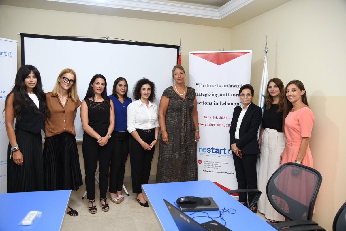 Their dedication to our cause and willingness to go above and beyond have truly made an impressive difference. @SwissAmbLEB @JabbourSuzanne #RestartCenter #Lebanon