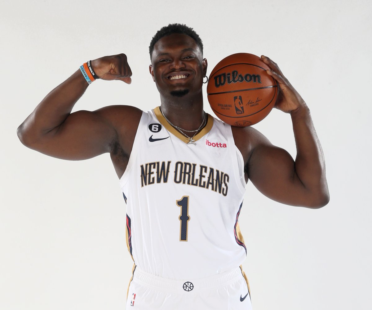 Join us in wishing @Zionwilliamson of the @PelicansNBA a HAPPY 23rd BIRTHDAY! #NBABDAY