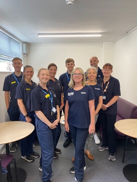 @pulmonaryrehabHCT (@hctpulmrehab) on Twitter photo New team photo in our new 'Rest & Refresh' room at Nevells Road Health Centre for which we are all VERY grateful! <a href="/HCTNHS/">Hertfordshire Community NHS Trust</a> #coffee #tea #water All we need to carry on for a further 75 years #NHS75 New team photo in our new 'Rest & Refresh' room at Nevells Road Health Centre for which we are all VERY grateful! <a href="/HCTNHS/">Hertfordshire Community NHS Trust</a> #coffee #tea #water All we need to carry on for a further 75 years #NHS75