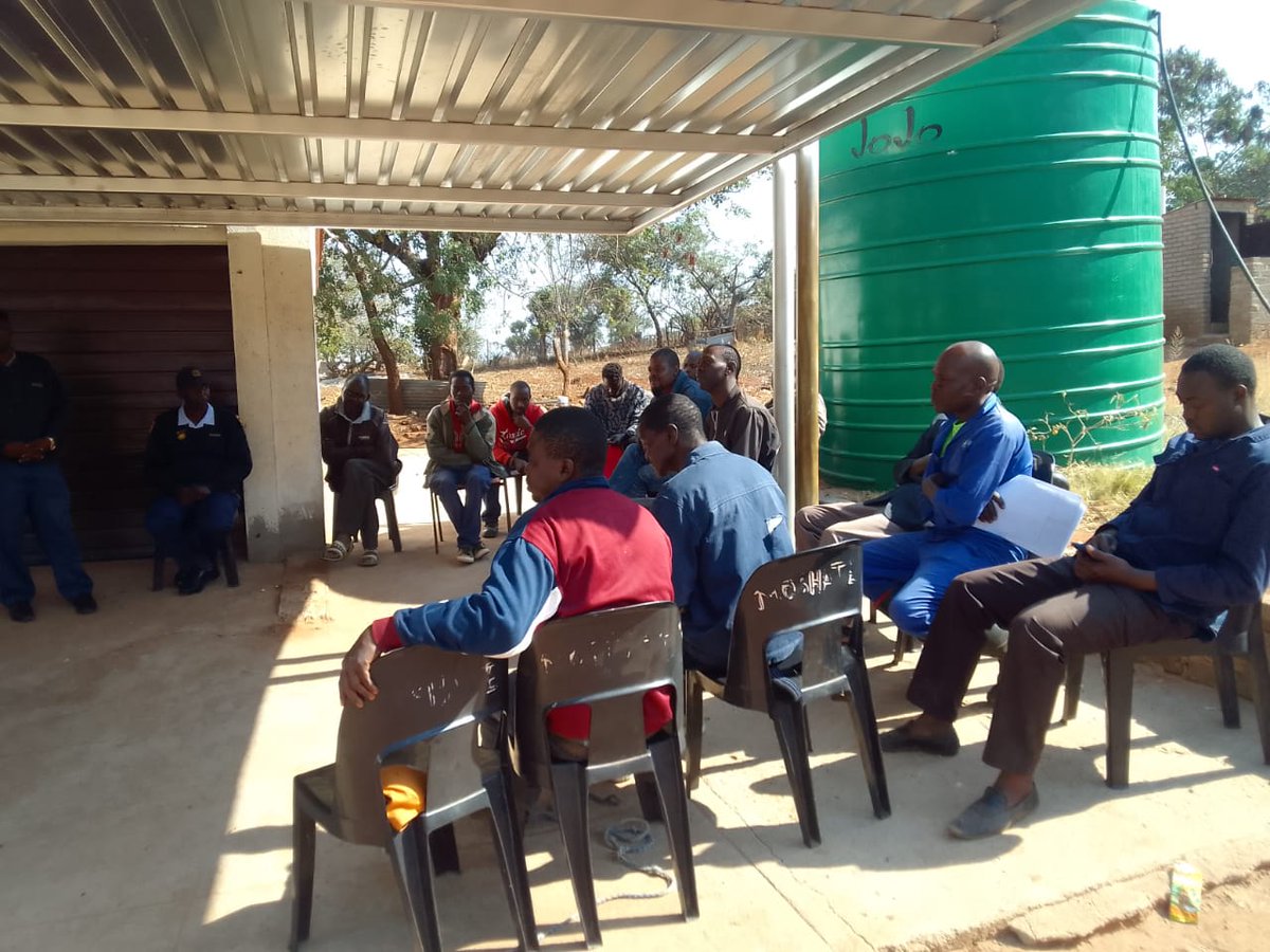 SAPoliceService's tweet photo. #sapsLIM Bolobedu #SAPS conducted a #CommunityOutreach Programme in partnership with #CommunityInBlue at Jamela Tribal Authority. Attendees addressed about: #GBVF, impact of a criminal record, #ReportCrime, #SaferInitiation
and the importance of #PartnershipPolicing ME https://t.co/rCxbiOqXud