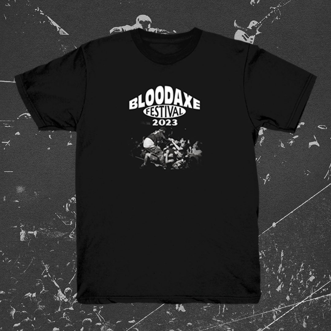 BloodaxeFest's tweet image. 【NEWS】
BLOODAXE FESTIVAL 2023 Full Lineup. 今回も全国各地から最高の国内勢に加えて、5年振り重鎮ALL OUT WAR、現在世界中フェスで話題沸騰中SPEEDそして昨年に続きタイWHISPERSの3バンドにPAIN OF TRUTH&amp;amp;SUNAMI豪華5バンド来日決定！
7/8(土)より通常チケット&amp;amp;Tシャツ付販売開始〜是非お早目に🎫