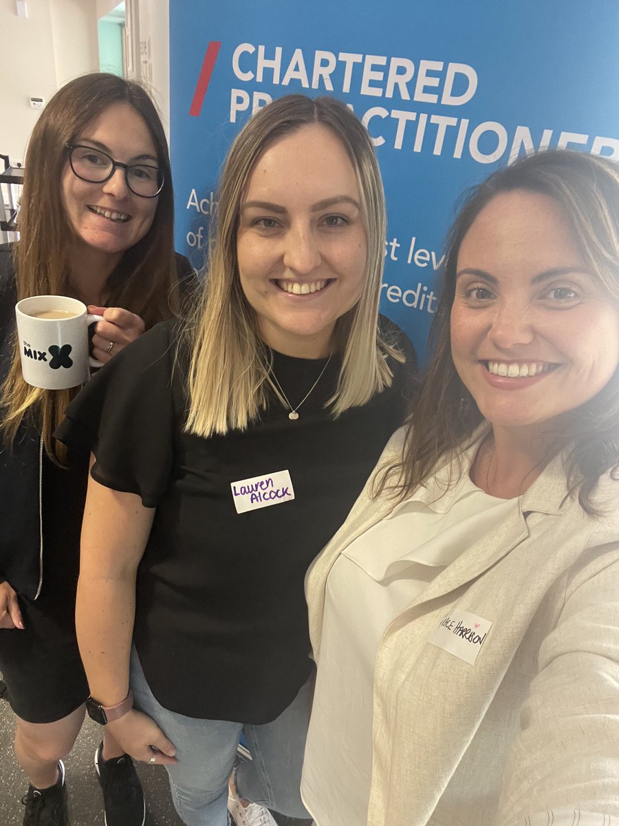 Grace, Lauren and Keira are ready for an afternoon at the <a href="/CIPR_EastAnglia/">CIPR East Anglia</a> Conference 2023!