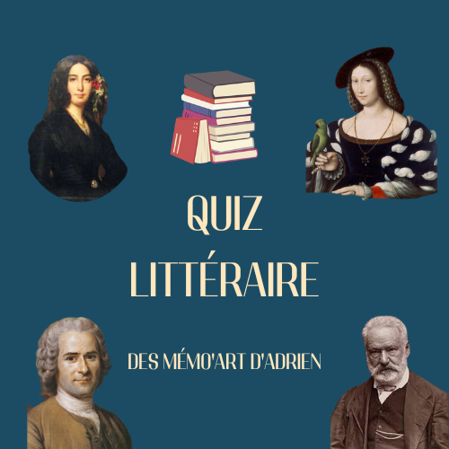 🏆C'est parti pour le troisième quiz littéraire des Mémo'art d'Adrien !

📚 Un quiz qui mêle, comme toutes les publications de ce compte, des romans, du théâtre, des BD, de la SF, et des mangas !

🏆N'hésitez pas à le partager et, surtout, à me donner vos scores !
