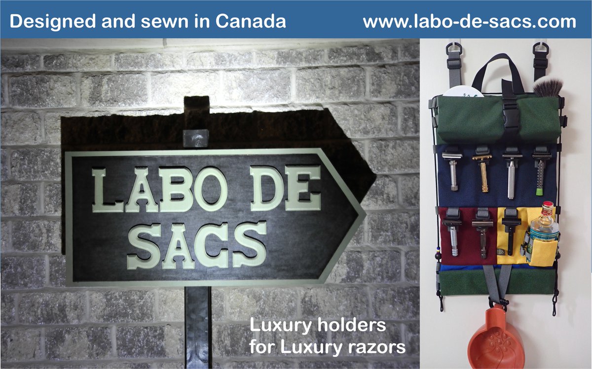 labodesacs's tweet image. Free shipping to Canada, USA, UK and EU labo-de-sacs.com #timelessrazor #shaveOfTheDay #shaveGear #mensGrooming #wetShaving #vintageShaveGear #Shaving #Shave #MrGShave #SOTD #HSOTD #Razorock #Tabac #safetyRazors #shavingBrush #shavingBowl #Design94_Ger #TataraRazors