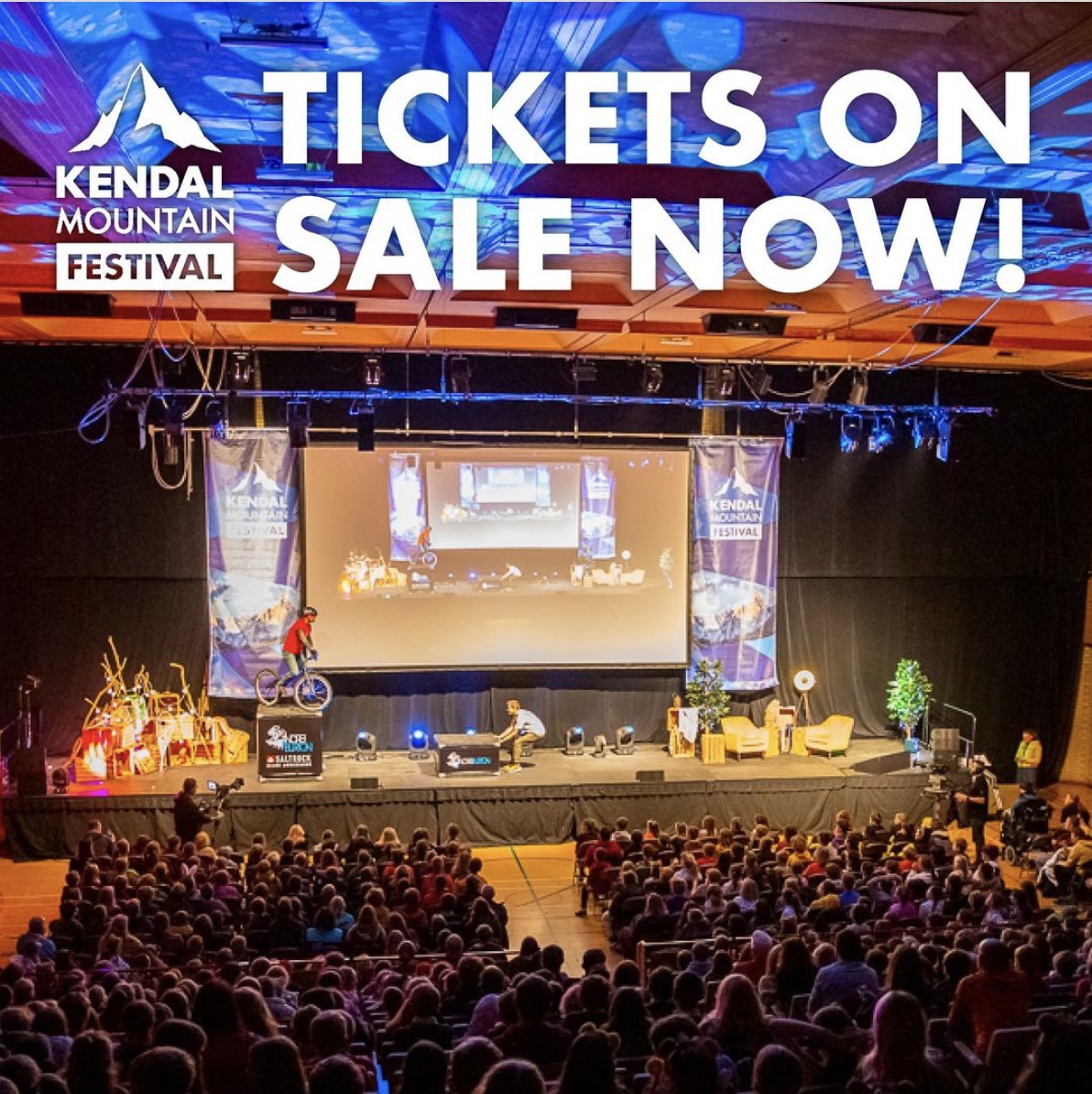 Join us 16-19 Nov for an unforgettable gathering, with headline speakers incl. @kristin_harila @MrMarkBeaumont @jennygrahamis @RobGMacfarlane @DwayneFields @PhoebeRSmith & @louiseminchin. Plus our famous sessions, joyous parties & uplifting activities 🎉 tickets.kendalmountainfestival.com