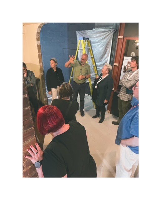creativecorenic's tweet photo. Excited to be hosting progress tours behind the scenes @TheWorldofGlass @creativecore_uk discussing plans and testing displays for the Reimagined project - launches this Summer. Thanks to everyone who came along! https://t.co/eRJietvV4J