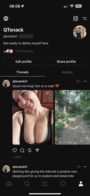 Yes I&rsquo;m on 🧵 it&rsquo;s @QTsnackIRL https://t.co/Y5VYfksxEJ<a class="tags" href="/tag/qtsnackirl">@qtsnackirl</a>