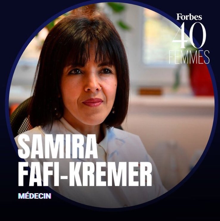 Très honorée de faire partie des 40 Femmes FORBES 2023! Merci ⁦<a href="/forbes_fr/">Forbes France</a>⁩ ⁦@DominiqueBusso⁩ de valoriser les femmes et leur investissement, de mettre en lumière le métier d’hospitalo-universitaire, de créer des liens entre toutes ces femmes d'horizons différents!