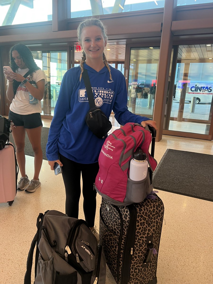 Seattle bound! Can’t wait to take the field at the @JennieFinch Classic representing the @Royals this week.  #AllStarGame @JaysSoftball @OKWUniv @DubuqueSoftball @TeamKCFastpitch @CoachAsquith