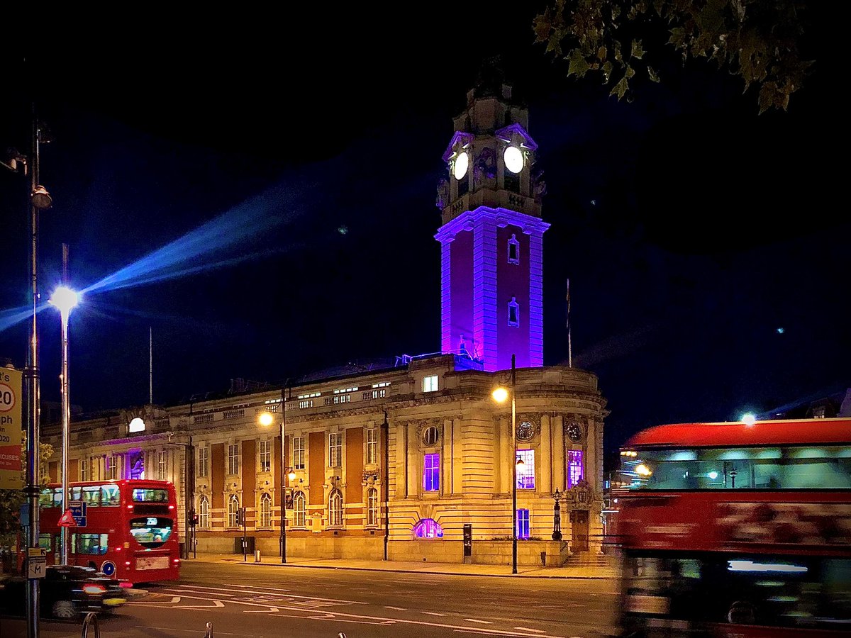 '🎉✨ Brilliant to see Lambeth Town Hall lit up in blue last night for a happy #NHS75birthday! 🏥💙 Huge thanks to the amazing staff for their tireless work and dedication in caring for us all. You are true heroes! 👏🙌 #ThankYouNHS #HealthcareHeroes'