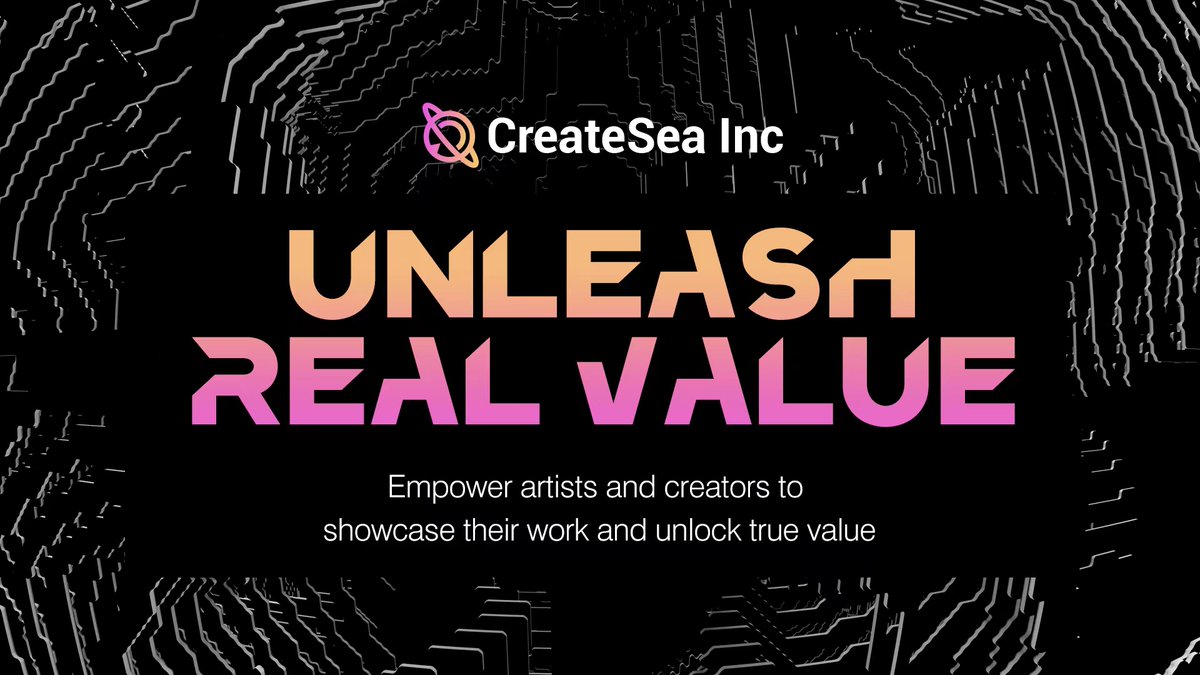 CreateSeaInc's tweet photo. CreateSea Inc Explore the future of digital assets and embrace the limitless charm of Web3.0 and NFTs with CreateSea Inc! 
👇
▶️ https://t.co/tzDU7Hd3k3
▶️ https://t.co/4TAAEv8laC

#CreateSeaInc #DigitalAssets #FutureEconomy https://t.co/7Tbel2Bk2m
