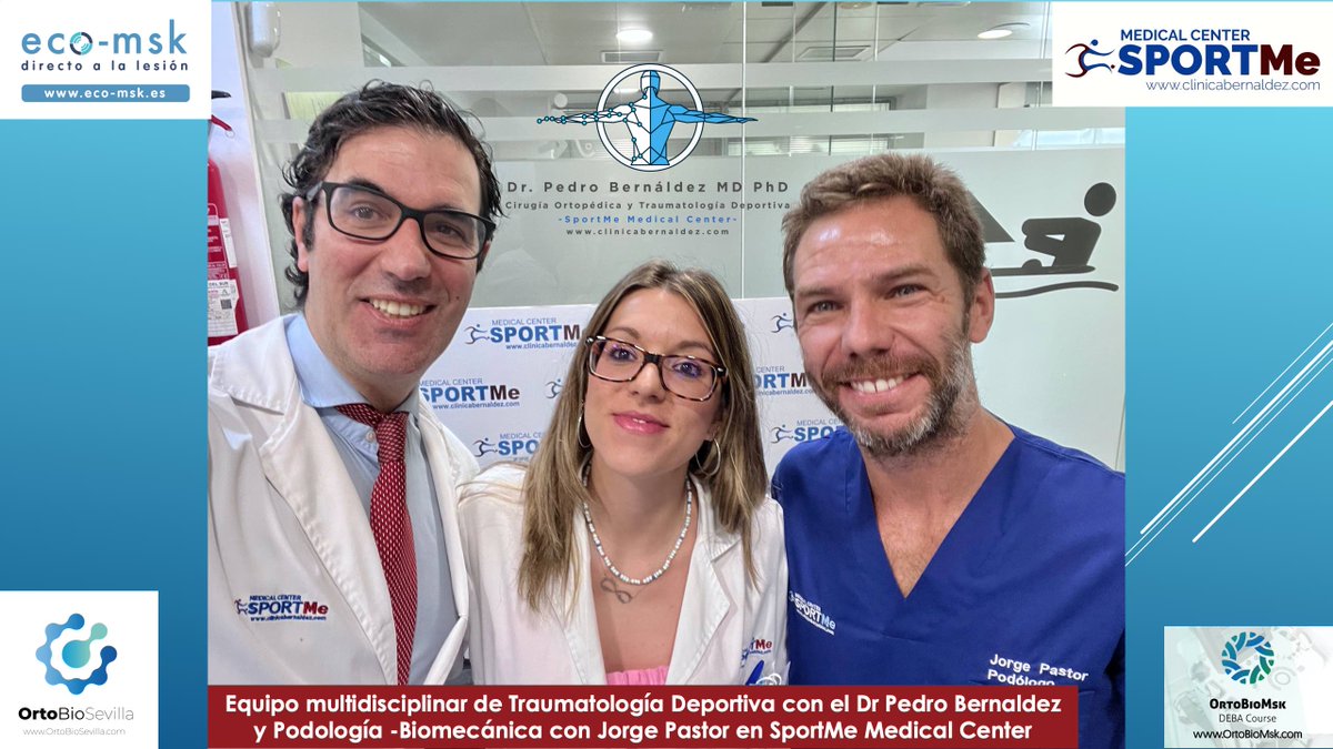 Traumatología Deportiva SPORTMe @DrBernaldez tweet media