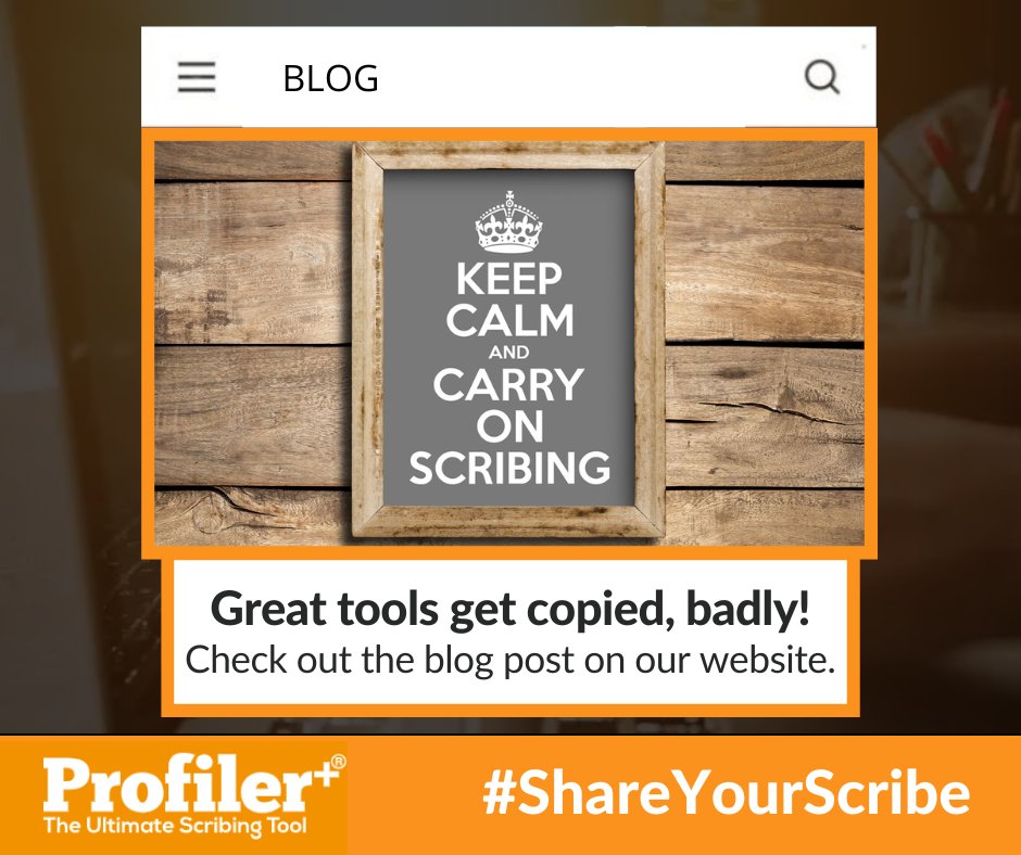 ScribeTool's tweet image. "Imitation is the sincerest form of flattery. Unfortunately in this case, it's flattery gone wrong."

Check out the latest blog post on the problem with cheap imitations of quality tools 👇

scribe-tool.com/blog/great-too…

#Blog #Tools #Joinery #Handyman #Woodwork #DIYhome