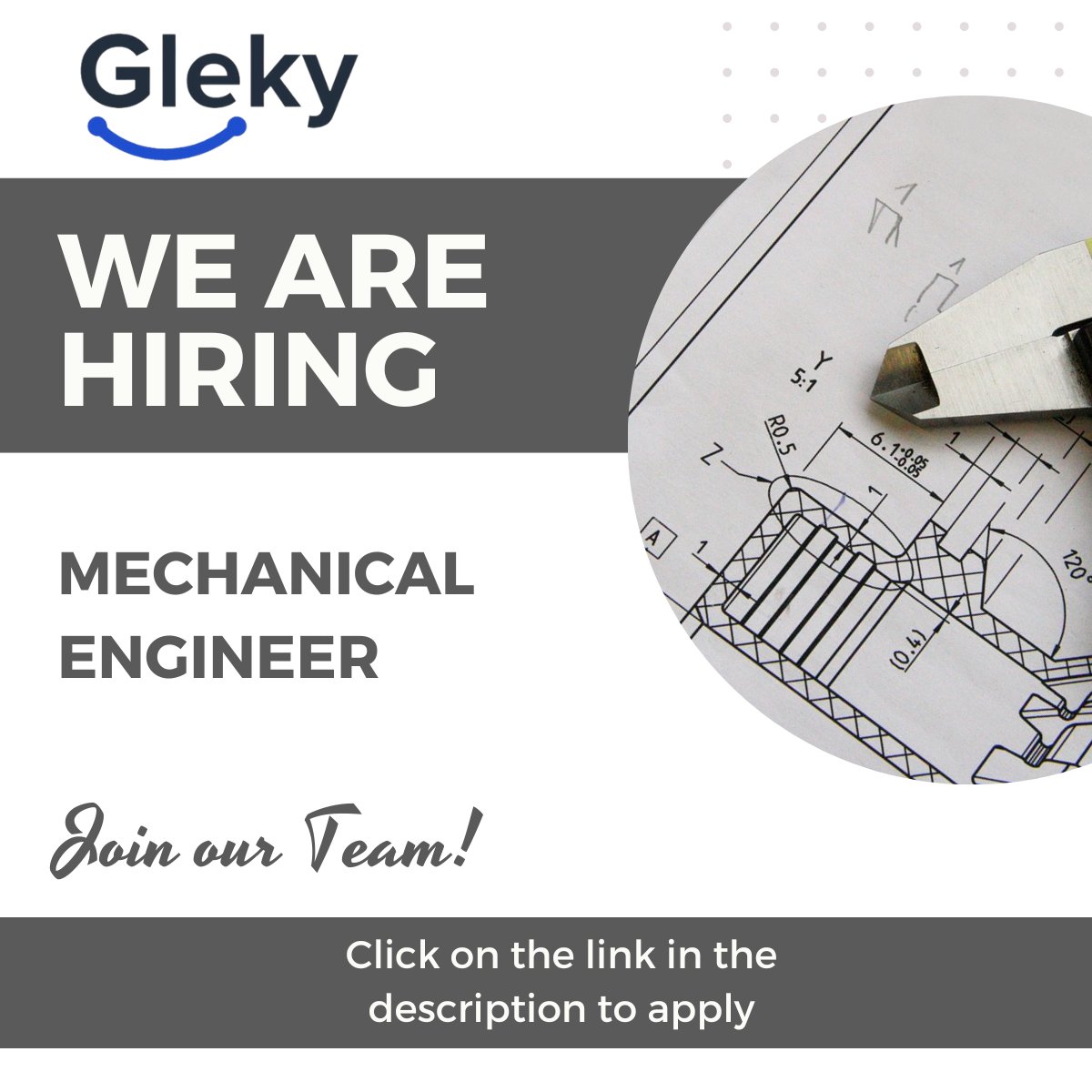 ByGleky's tweet photo. 🔎 Job Opportunity: Mechanical Engineer 🔎 https://t.co/ADIVRfpR2e