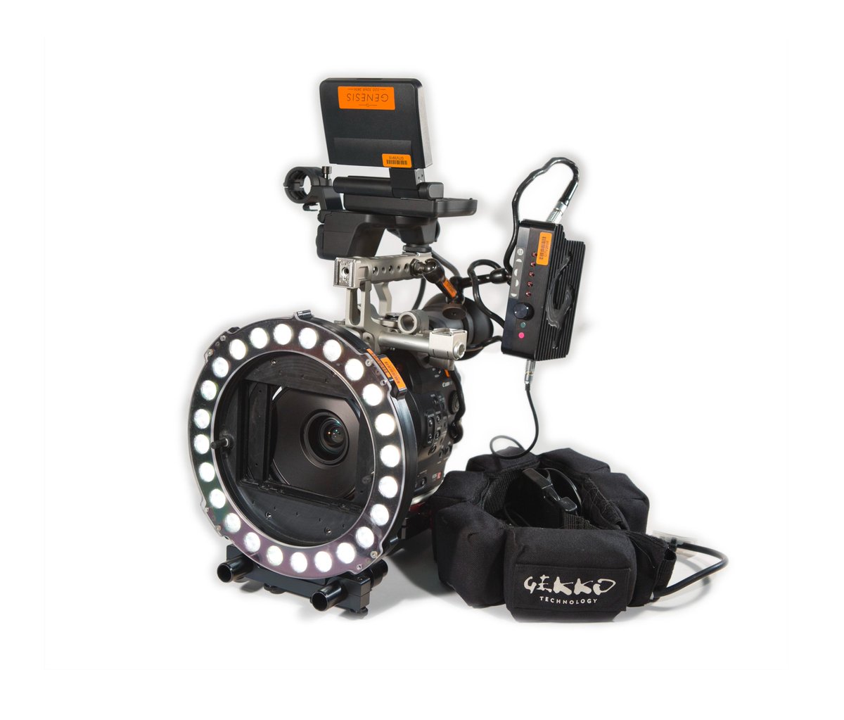 GenesisHire's tweet photo. We've had a flurry of rentals recently for this - so thought i'd give more info!

It's the GEKKO Kiss Light 

Known to be the only proper professional Ring Light because :
- 15mm &amp; 19mm mount
- DTap &amp; Battery Belt
- Different diffusions
- PV Filter Tray for FX
#GekkoKissLight https://t.co/SoC56N7fDU