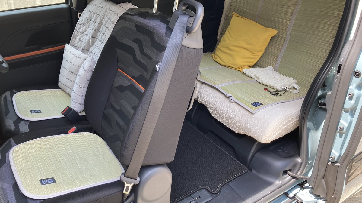 APPLECAT2022's tweet photo. 新しい動画アップしました🎥
明日は七夕🎋晴れるといいな☀️
車内も夏仕様にちょっぴり模様替え♪

七夕を楽しむ【車中カフェ・車中酒】畳の香りで夏の模様替え｜軽自動車・タントファンクロス(DAIHATSU) https://t.co/WKuKyvR7xM @YouTubeより https://t.co/i4l5DwMYST