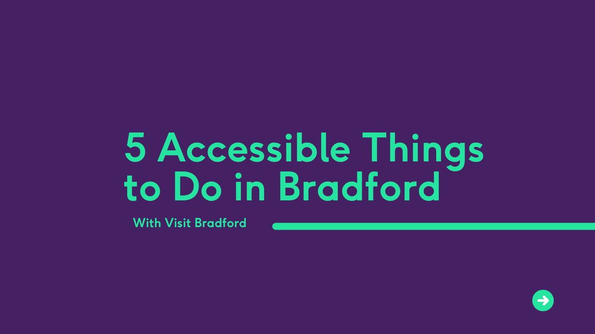 AccessAbleUK's tweet photo. We've teamed up with @visitBradford to share 5 accessible things to do in Bradford this Summer π
Click here to check out the full blog post: https://t.co/JR7sH0PPbN
#Bradford #Summer #ThingsToDoThisSummer https://t.co/SnOZdy6buT