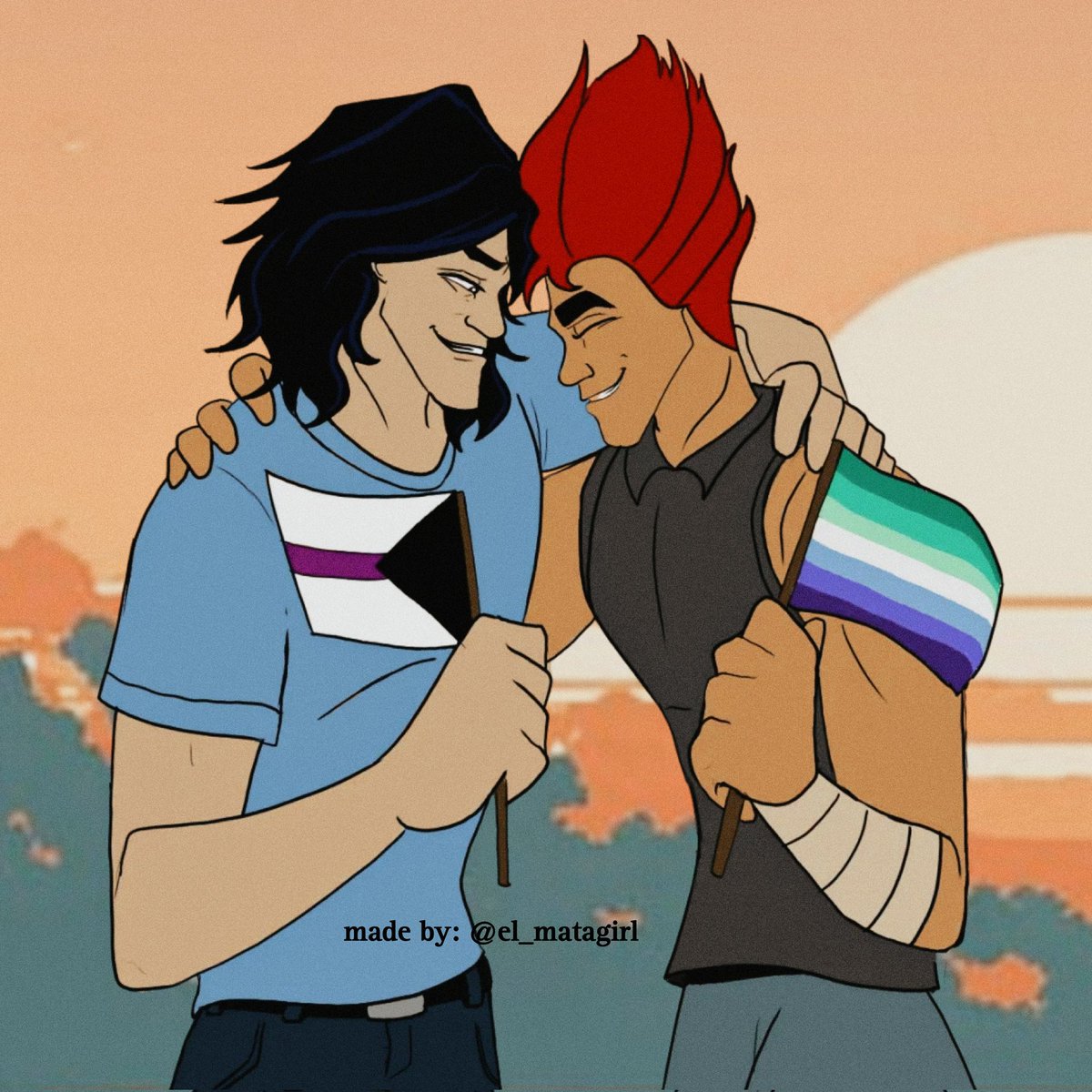 supa_sweetheart's tweet photo. Everything is gonna be alright! ❤️ 

#supastrikas #supafan #supafans #twistingtiger #mikochen #supastrikastwistingtiger #supastrikasart #fanmade #fanart #elmatagirl #prideart #pride #LGBTQ #artist #ArtistOnTwitter #artistoninstagram #digitalart #DigitalArtist #digitaldrawing #art https://t.co/Si0YbBdgmO