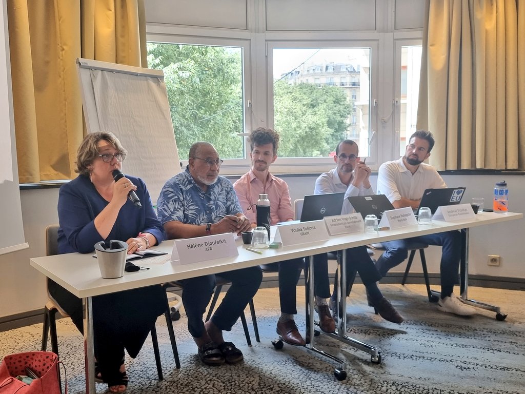 We start our afternoon session with our DDP partners <a href="/HDjoufelkit/">Helene Djoufelkit</a> of <a href="/AFD_France/">Agence Française de #Développement (AFD) 🇫🇷 🇪🇺</a>, Youba Sokona of <a href="/IPCC_CH/">IPCC</a>, <a href="/vogt_schilb/">Adrien Vogt-Schilb</a> of <a href="/the_IDB/">Inter-American Development Bank</a>, Stephane Hallegate of <a href="/WorldBank/">World Bank</a>, and <a href="/and_fazekas/">Andreas Fazekas</a> of <a href="/EUClimateAction/">EU Climate Action</a>