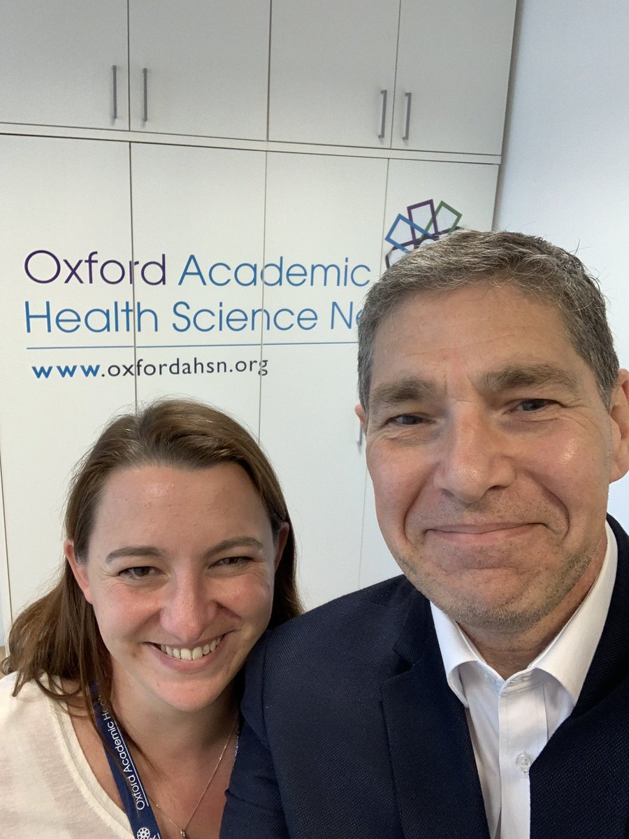 Absolutely delighted and excited to be working together with @OxfordAHSN in conjunction with some our research projects. More news on this coming very soon….