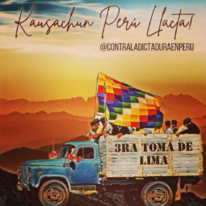 nurygac's tweet photo. Aquisito estamos
Aquisito llegamos 
¡Kausachun Perú llaqta¡ https://t.co/CSysMhM7dS