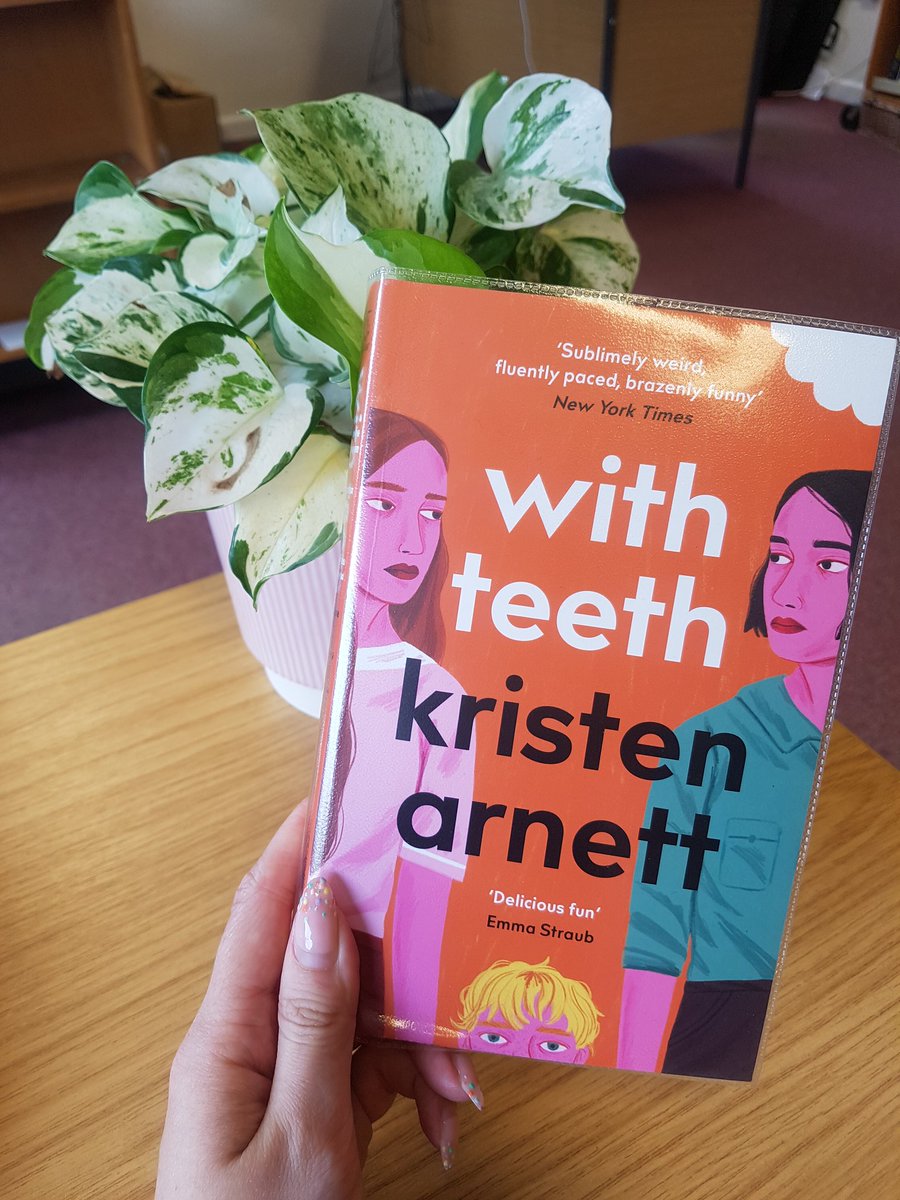 Currently reading #WithTeeth by <a href="/Kristen_Arnett/">Kristen Arnett</a>.

Thank you @STHLibraries for the loan. 🙌