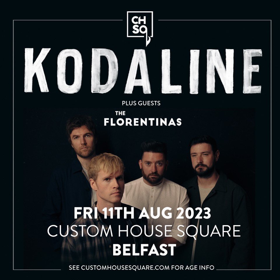 Supporting @Kodaline this summer at @CHSqBelfast. Tickets are running low so get yours now! 🎫ticketmaster.ie/kodaline-belfa…🎫