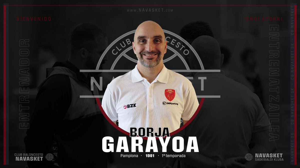 Navasket's tweet photo. 🌐 #ActualidadNVT | BORJA GARAYOA DIRIGIRÁ EL 1ª DIVISIÓN NACIONAL MASCULINA

“Se incorpora a Navasket para ponerse al frente del equipo con el que consiguió el ascenso la pasada temporada en Basket Navarra”

¡Bienvenido Borja!

👉: https://t.co/I3kZRxckqJ

#1aMASC #NVT #Navasket https://t.co/lUjyJOYd91