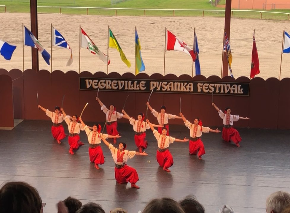 VolyaDancers's tweet photo. After a four-year hiatus, we're thrilled to announce our comeback! Join us tomorrow for a spectacular joint Hopak at the 50th annual Ukrainian Pysanka Festival. Also, be sure to watch our Kozak dance at 2pm and Pryvit at 7pm on Saturday! #ThrowbackThursday #pysankafestival https://t.co/bNg56qIRbq