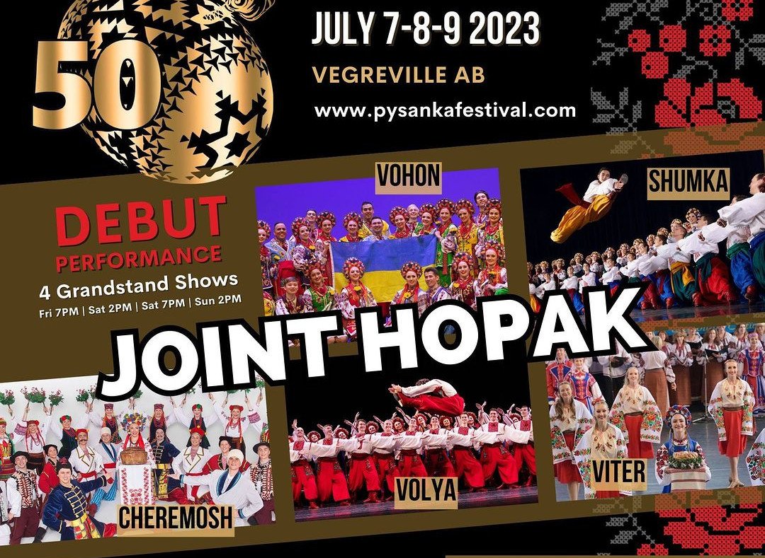 VolyaDancers's tweet photo. After a four-year hiatus, we're thrilled to announce our comeback! Join us tomorrow for a spectacular joint Hopak at the 50th annual Ukrainian Pysanka Festival. Also, be sure to watch our Kozak dance at 2pm and Pryvit at 7pm on Saturday! #ThrowbackThursday #pysankafestival https://t.co/bNg56qIRbq