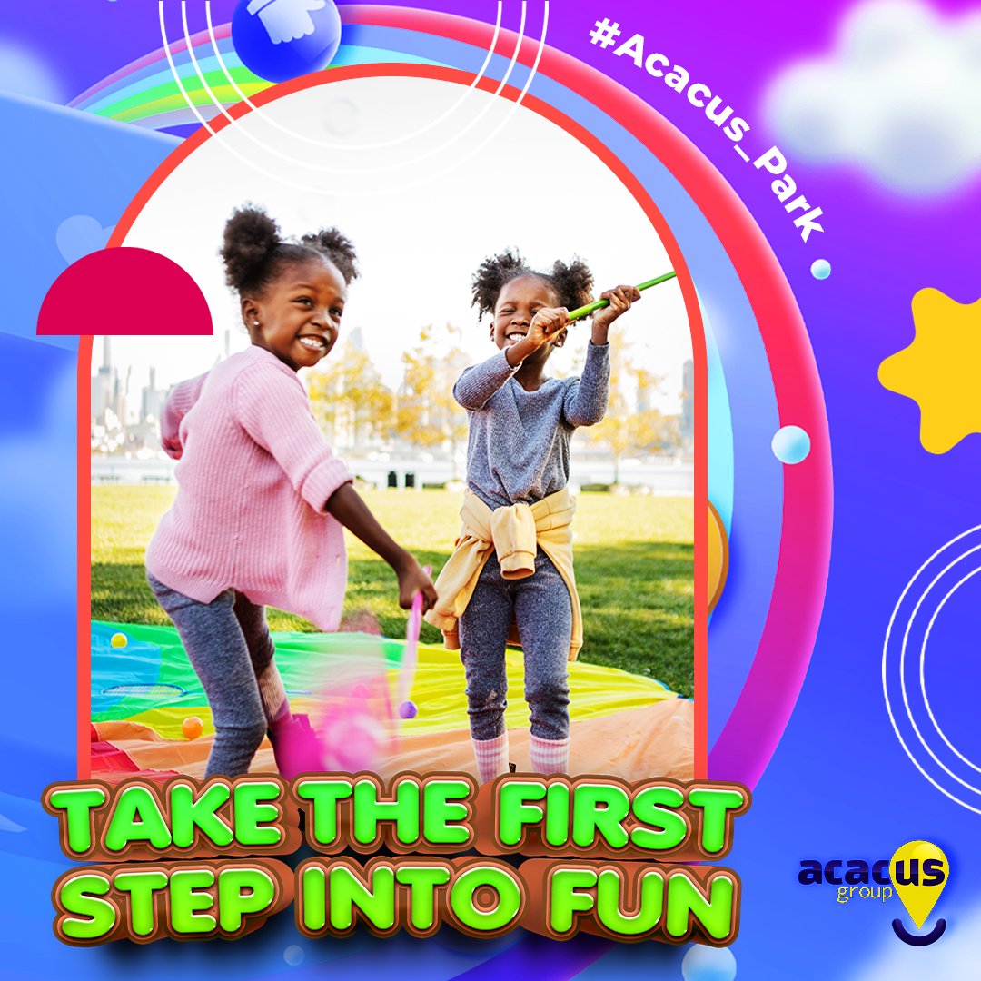 Experience a thrilling and adventurous world by stepping outside of your comfort zone and into fun at Acacus park.
Visit us now!
#stepintofun #acacuspark